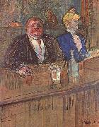 Henri de toulouse-lautrec, Die Bar